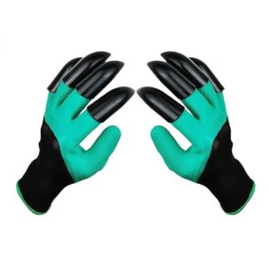 Gardening Gloves with Claws for Digging and Planting | Waterproof Puncture-Resistant Garden Gloves for Men and Women | Durable Hand Protection