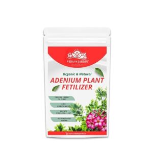 Organic & Natural Adenium Plant Fertilizer, Vigorous Growth, Increase Root System, Provide Energy, Soil Enrichment