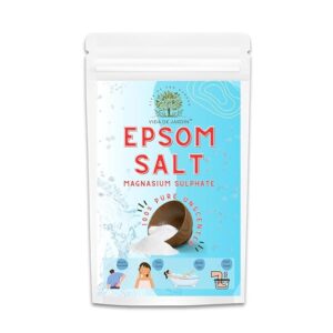 Epsom Salt Pure Magnesium Sulphate | For Bath Spa and Foot Soak Use | Suitable for Relaxation, Skin Care and Personal Care Routine