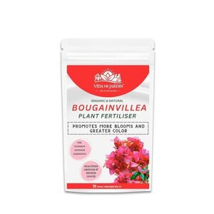 Organic & Natural Bougainvillea Plant Fertilizer, Promotes More Blooms and Greater Colour, For Indoor & Outdoor Gardening