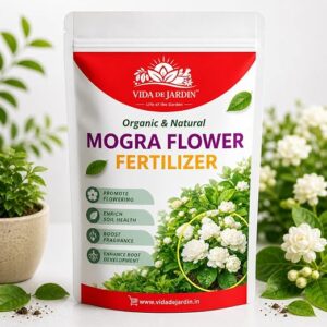 Organic & Natural Mogra Flower Fertilizer, Powder Form, Promotes Flowering, Boosts Fragrance, Enhances Root Development