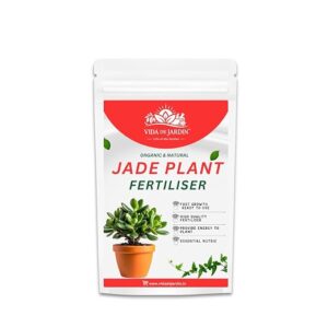 Organic and Natural Jade Plant Fertilizer, Fast Growth, Ready to Use & Jade Good Luck Feng Shui Plant Booster