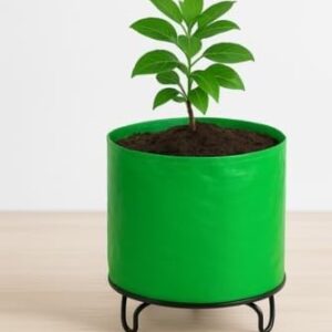 HDPE Round Plant Grow Bags 12x12 inch | 260 GSM UV Protected Grow Bag for Terrace Gardening, Vegetable Plants, Home Garden, Balcony, Nursery, Kitchen Garden