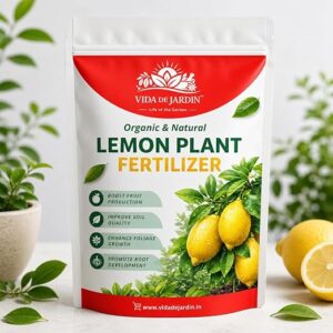 Organic & Natural Lemon Plant Fertilizer, Boosts Fruit Production, Improves Soil Quality