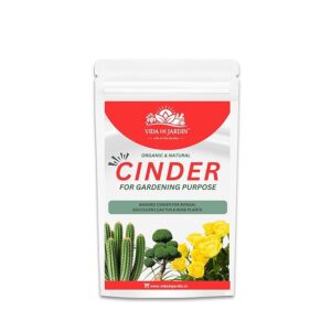 Washed Cinder for Gardening | Natural Soil Conditioner for Bonsai, Succulents, Cactus and Roses | Improves Drainage and Aeration for Plants