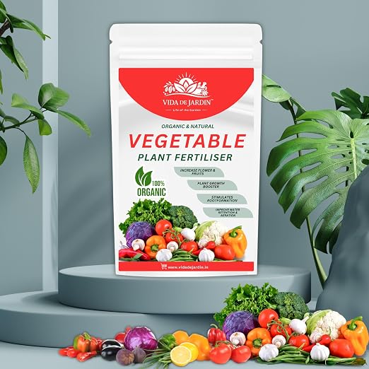 Organic Vegetable Plant Fertilizer | Natural Fertilizer for Kitchen Garden & Terrace Gardening | Suitable for All Vegetable Plants | Enhances Growth, Flowering & Fruiting - Image 3