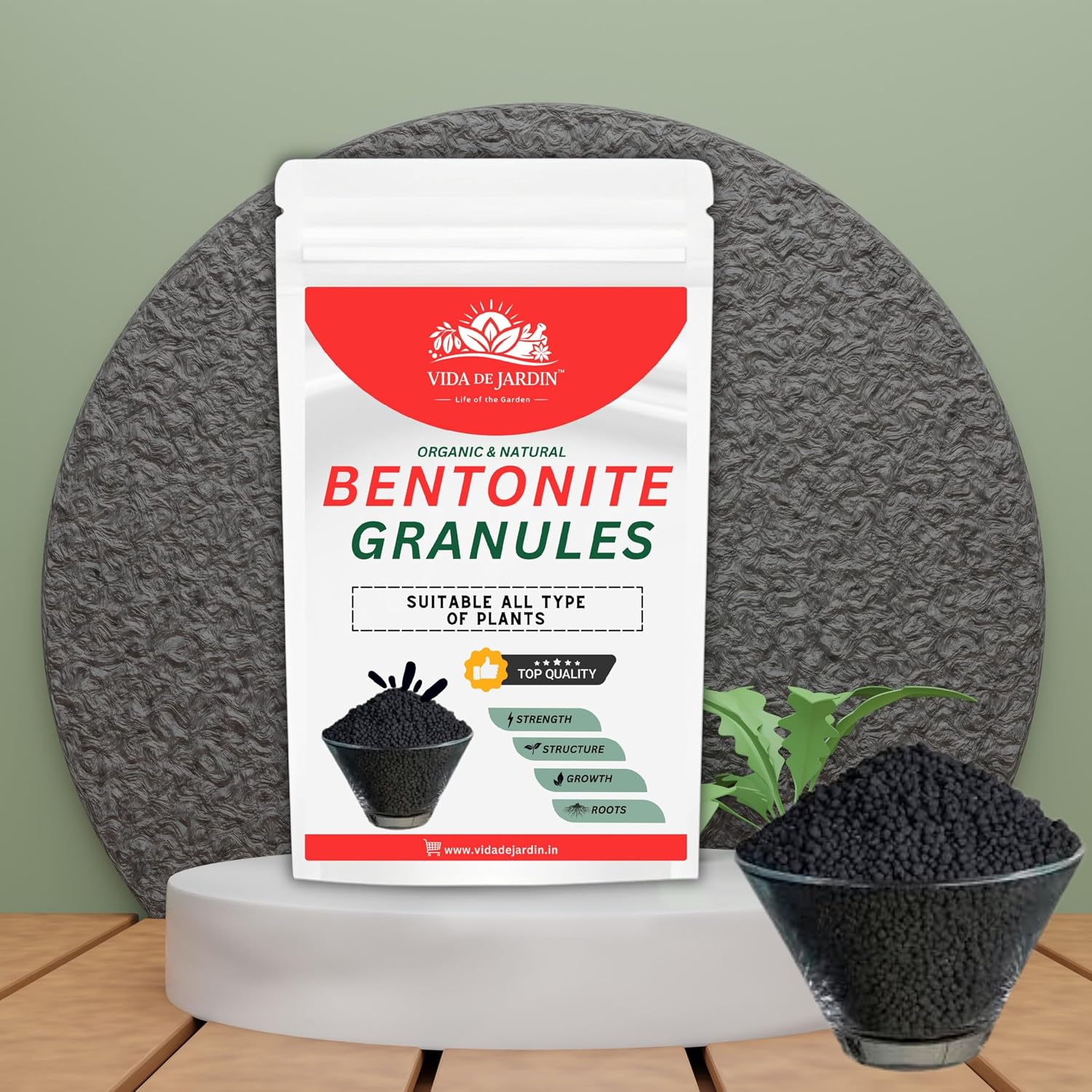 Organic and Natural Bentonite Granules, Suitable for All Type of Plants - Image 2